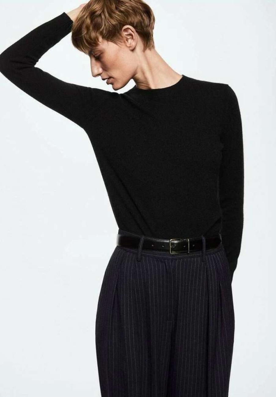 Clothing * | Mango Bahia Jumper Black