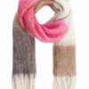 Accessoires * | Mango Bloque Scarf Rosa