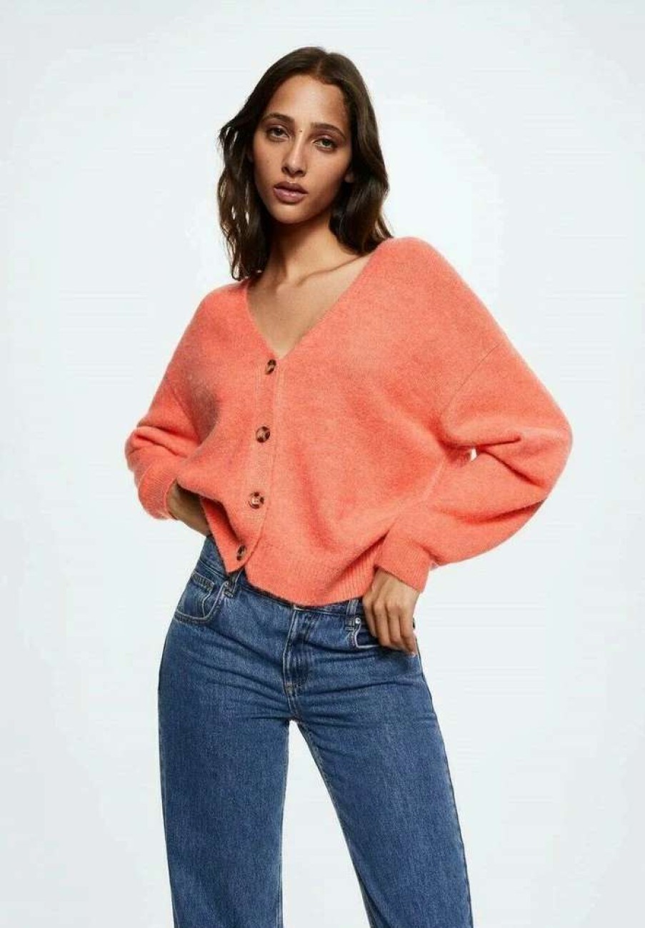 Clothing * | Mango Bonito Cardigan Orange