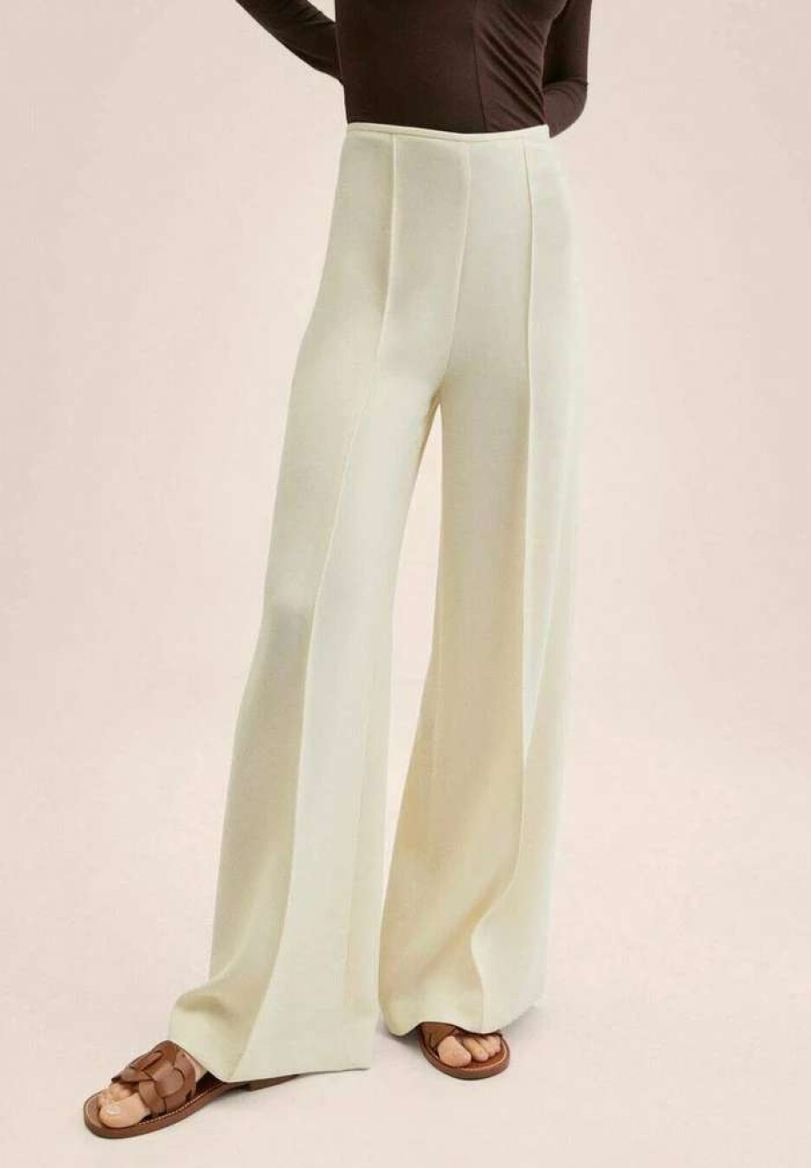 Clothing * | Mango Justo Trousers Beige