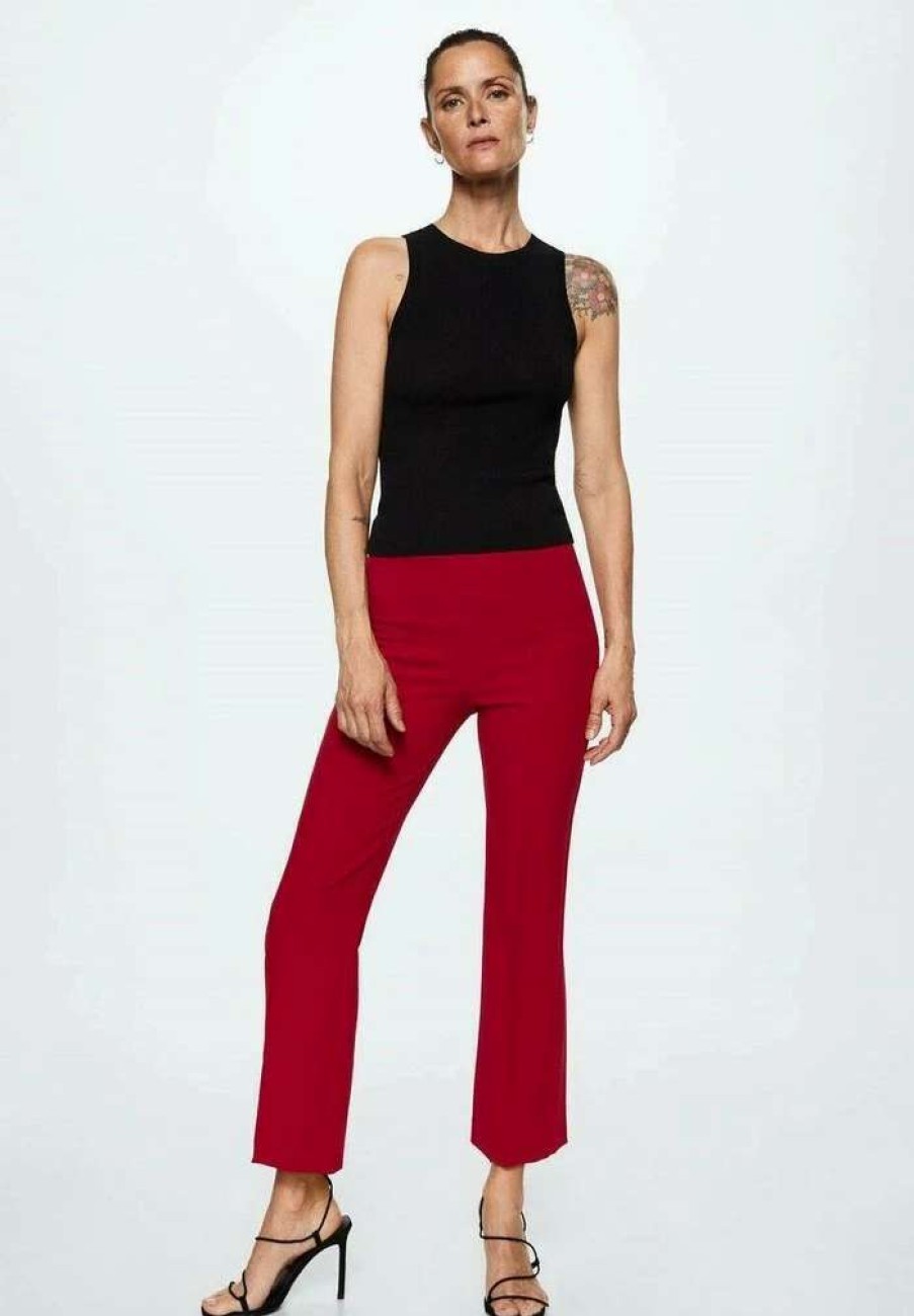 Clothing * | Mango Kick Trousers Rot