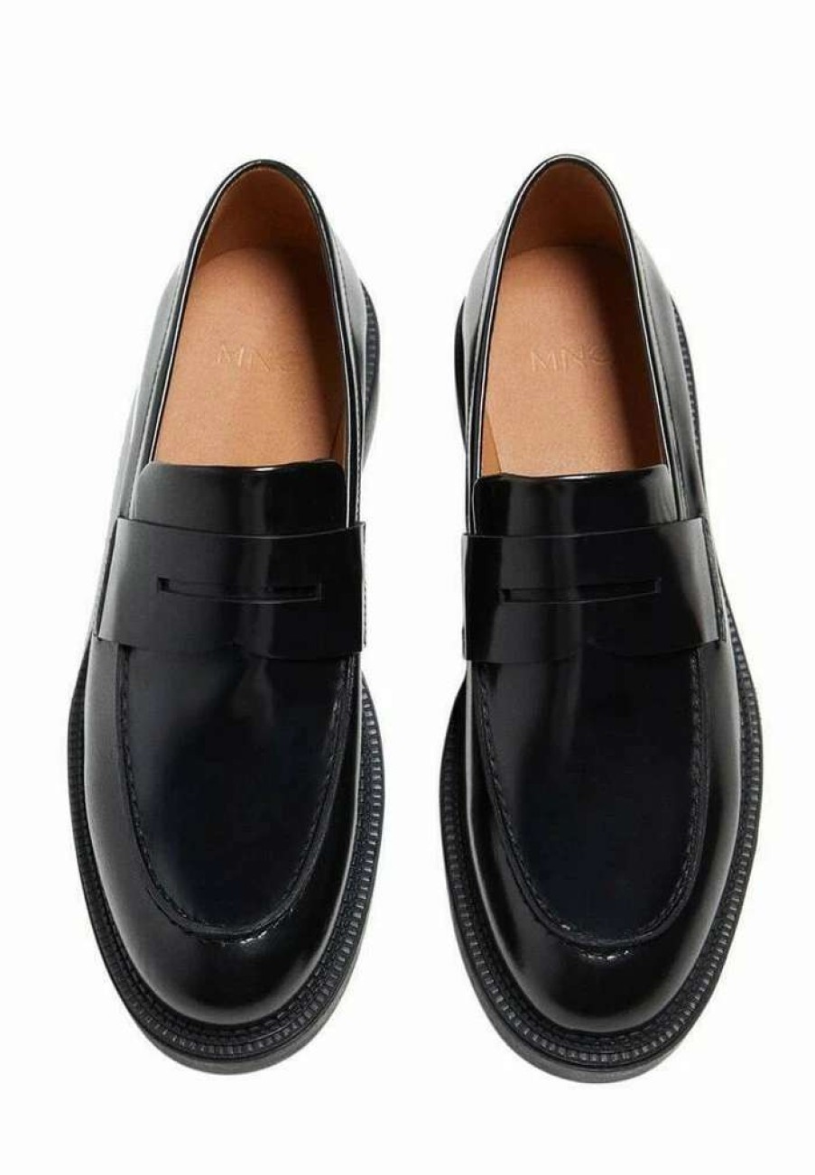 Shoe * | Mango Sines Slip-Ons Schwarz