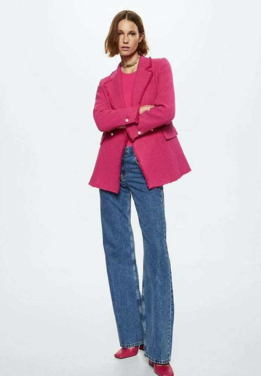 Clothing * | Mango Quintin Blazer Pink