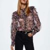 Clothing * | Mango Blouse Rosa