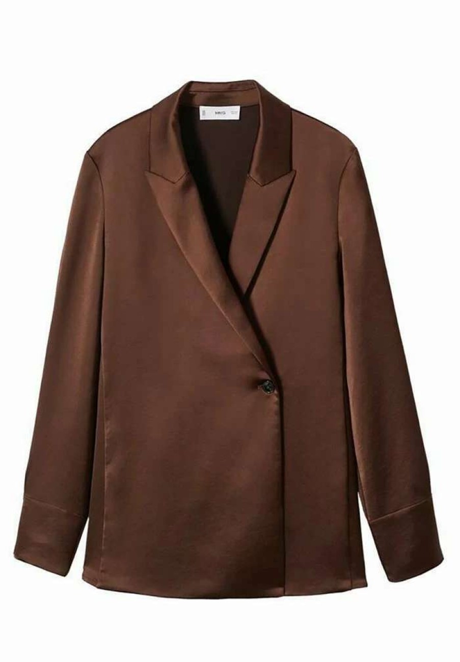 Clothing * | Mango Hana Blazer Schokolade