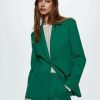 Clothing * | Mango Peter Blazer Grun