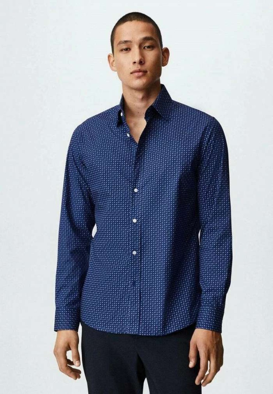 Clothing * | Mango Asti Shirt Dark Navy