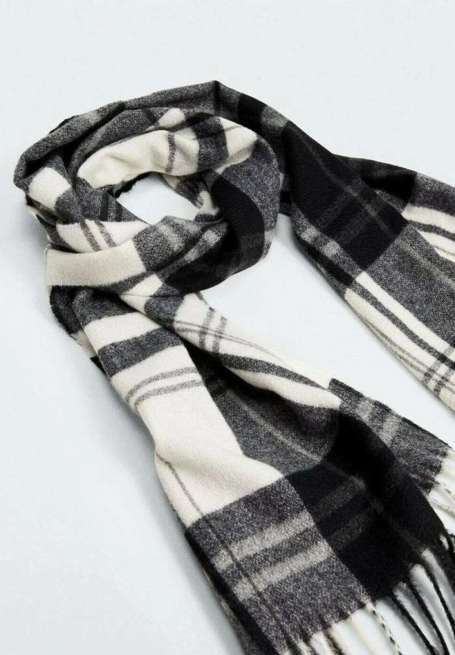 Accessoires * | Mango Crail Scarf Sort