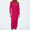 Clothing * | Mango Sofi A Jumper Dress Lyserod