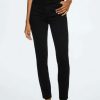 Clothing * | Mango Anne Slim Fit Jeans Black Denim