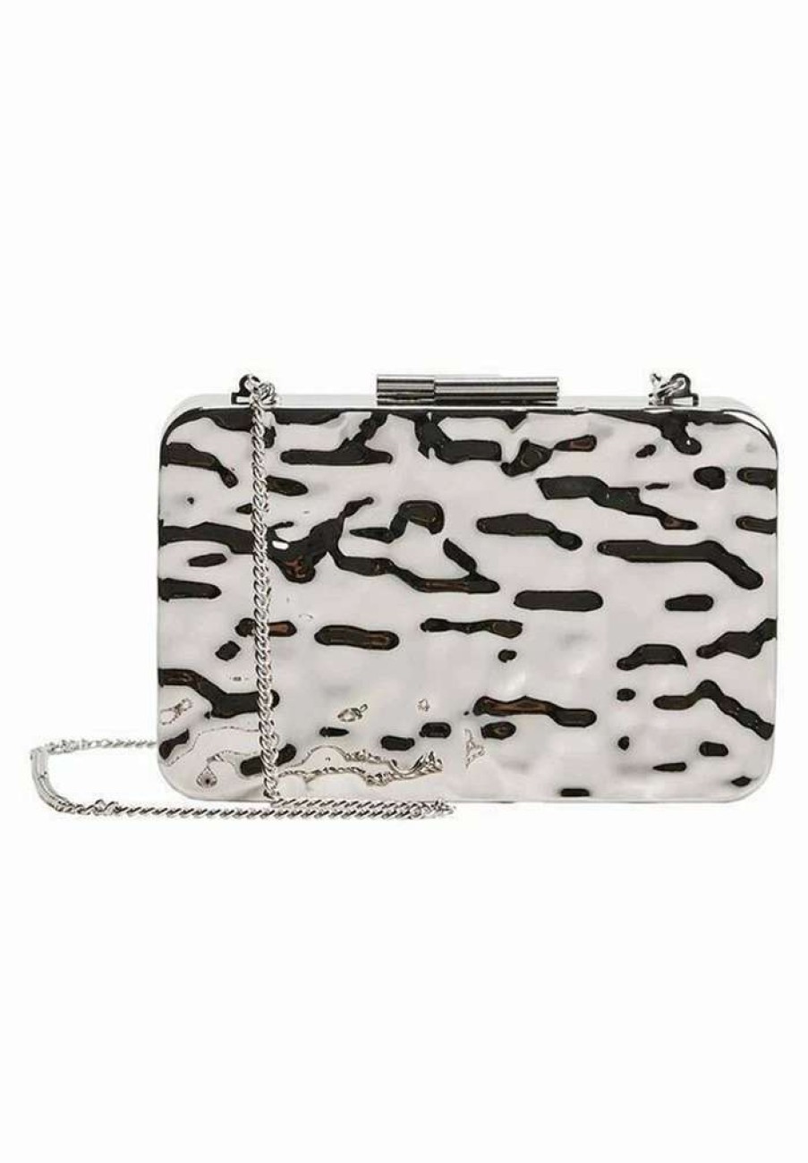 Accessoires * | Mango Perfu Across Body Bag Zilver