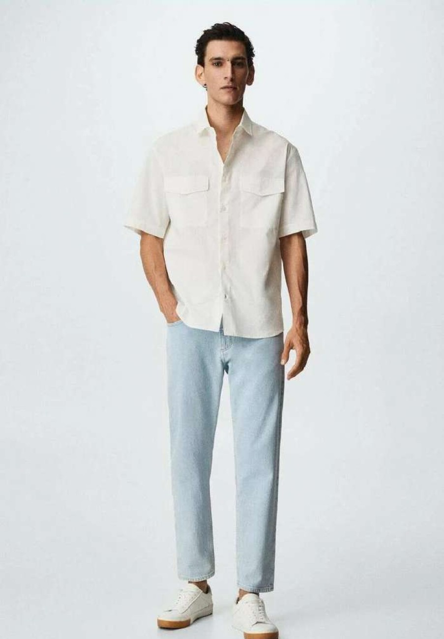 Clothing * | Mango Pulpi Shirt Blanc