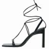 Shoe * | Mango Tina High Heeled Sandals Zwart