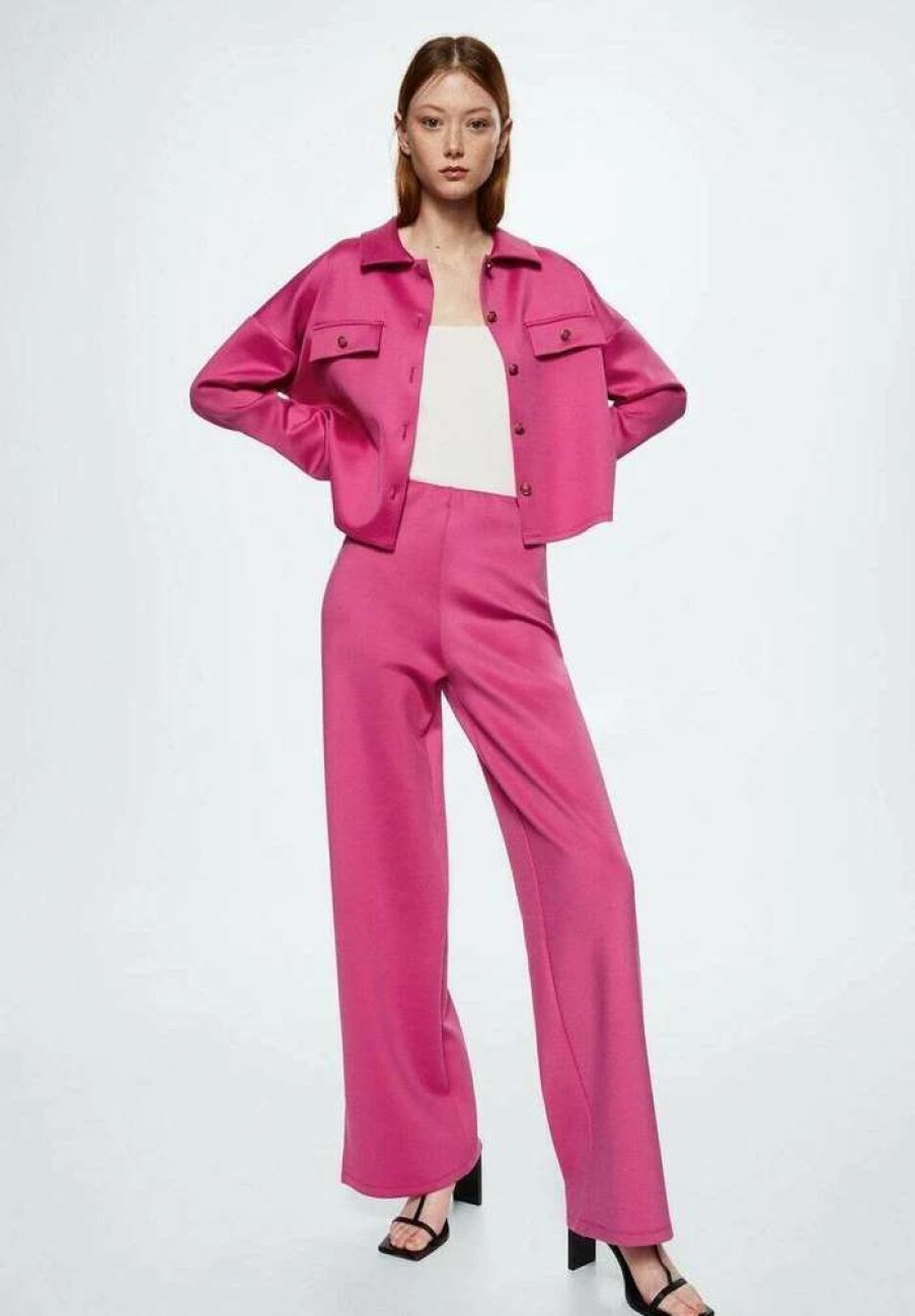 Clothing * | Mango Joggi A Summer Jacket Fuchsia