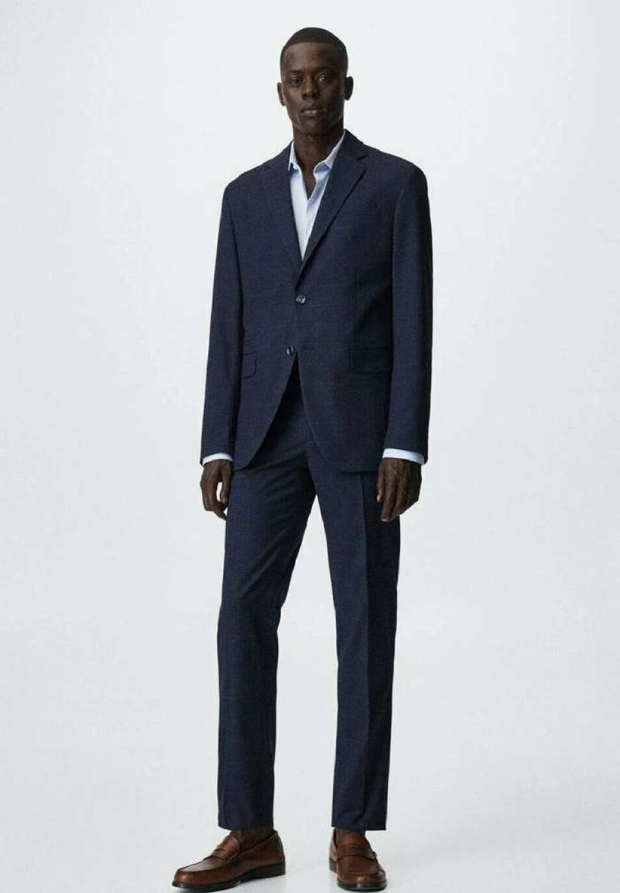 Clothing * | Mango Brasilia Suit Jacket Dunkles Marineblau