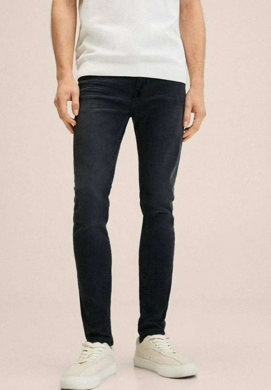 Clothing * | Mango Jude Slim Fit Jeans Szary