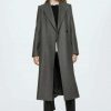 Clothing * | Mango Paris Classic Coat Hellgrau Meliert