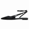 Shoe * | Mango Tada Ankle Strap Ballet Pumps Sort