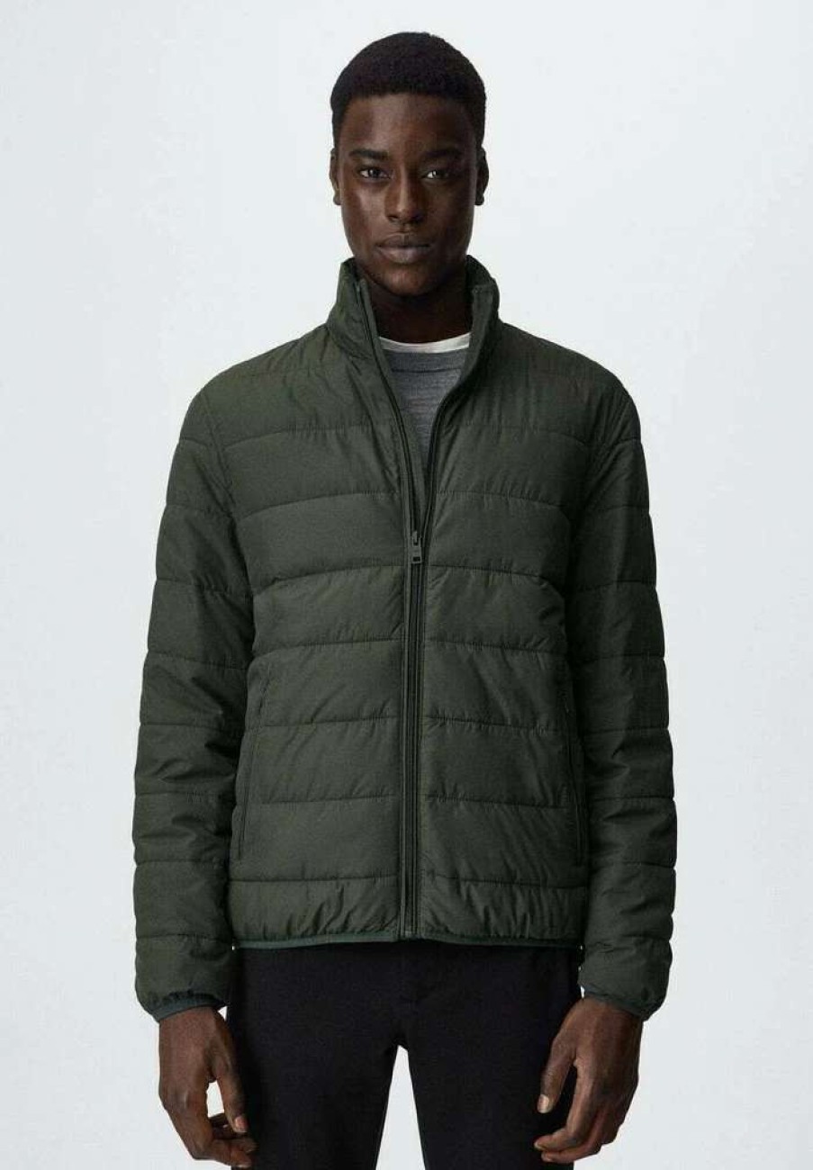 Clothing * | Mango Gorry Winter Jacket Khaki