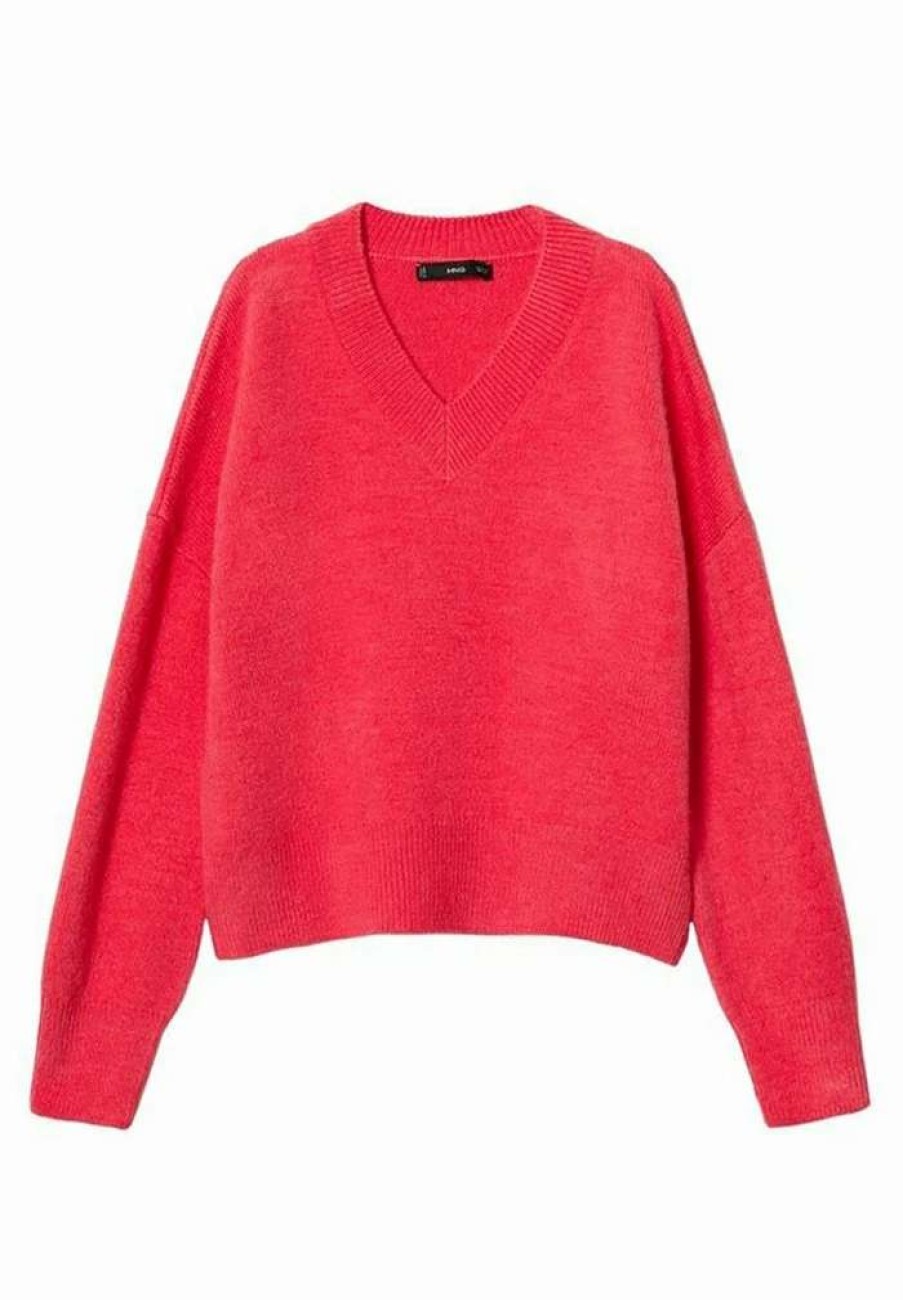 Clothing * | Mango Paris Jumper Fuchsia