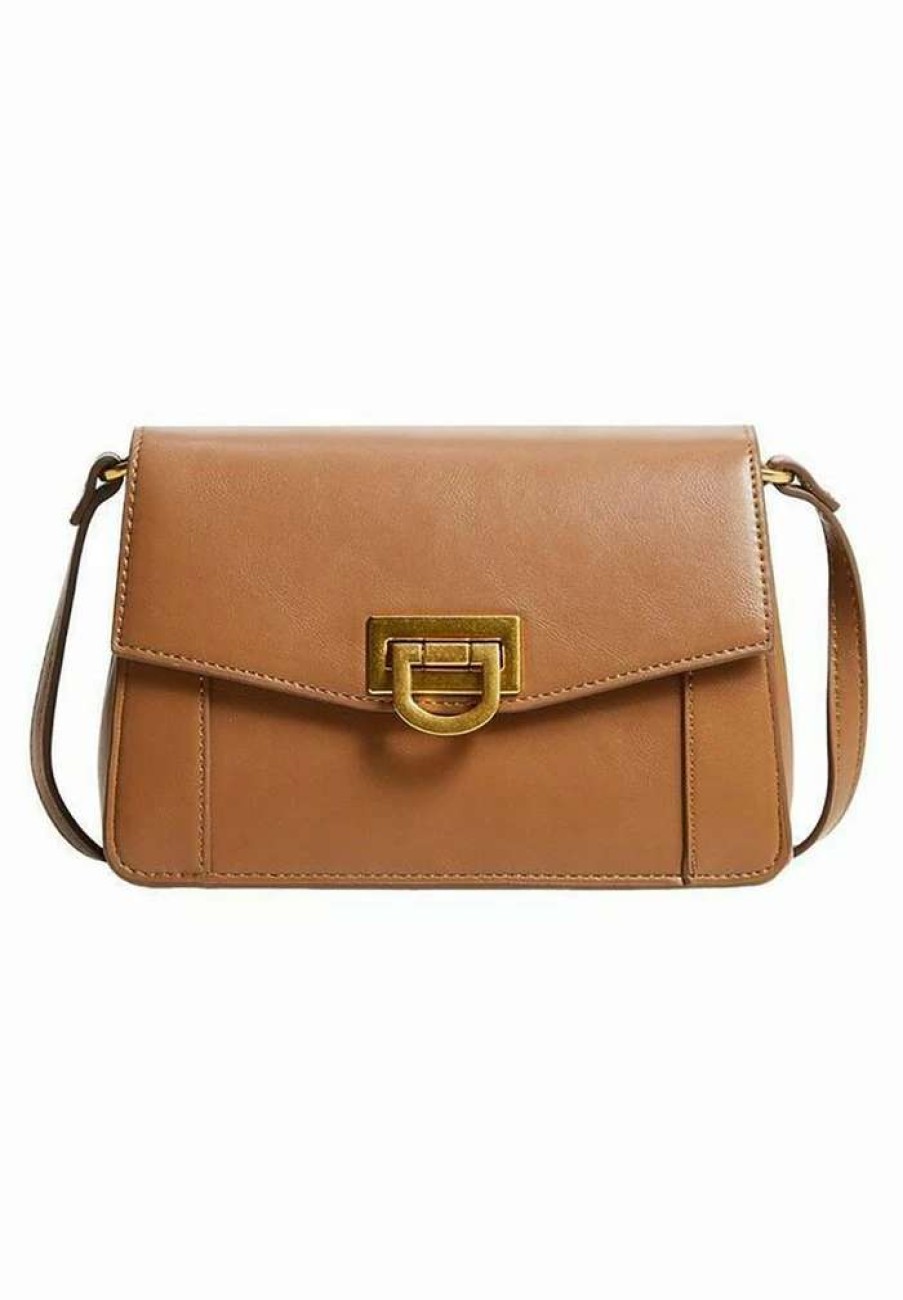 Accessoires * | Mango Egipto Across Body Bag Medium Brown