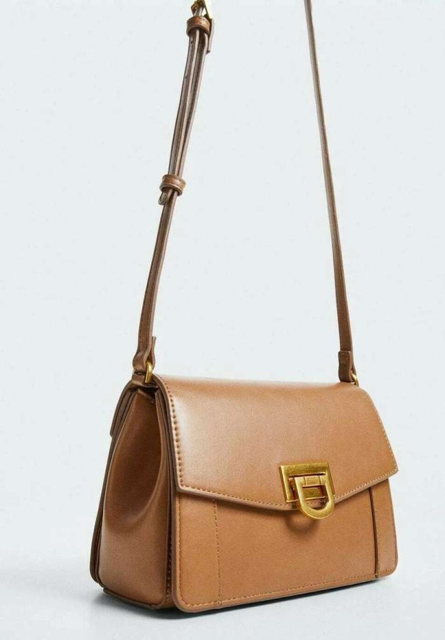 Accessoires * | Mango Egipto Across Body Bag Medium Brown