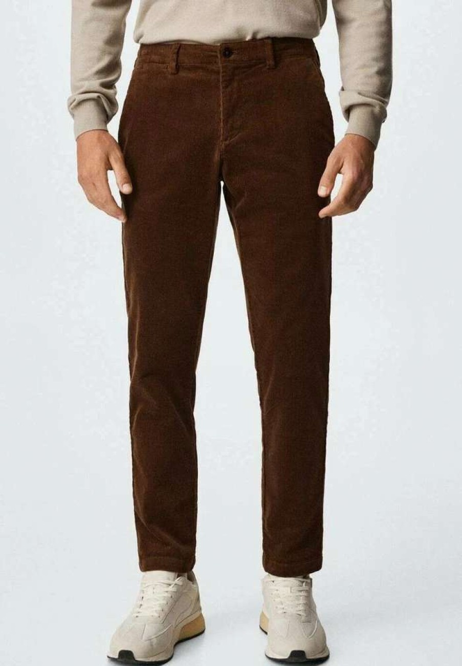 Clothing * | Mango Berdam Chinos Tobaksbrun