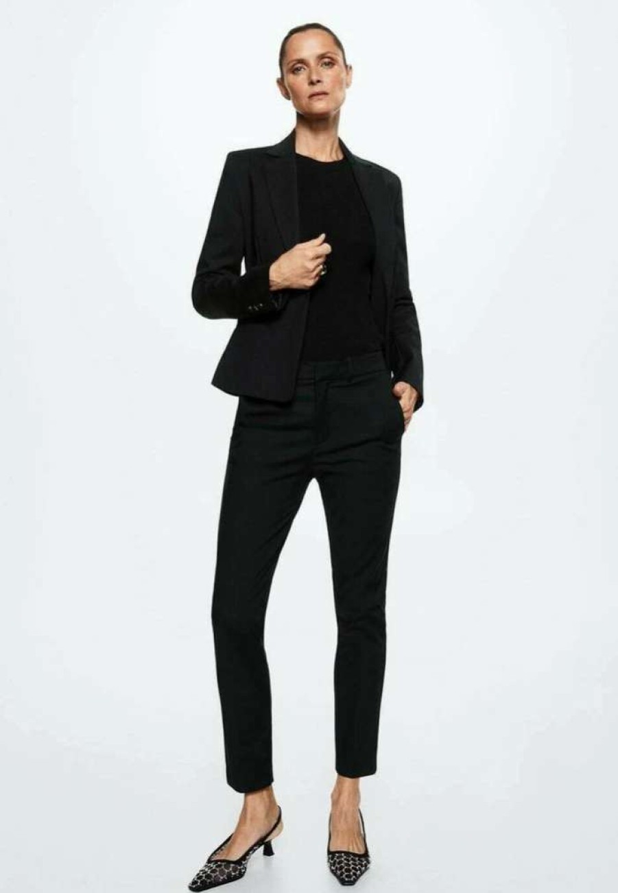 Clothing * | Mango Cofi Chinos Noir