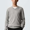 Clothing * | Mango Tenv Jumper Grau