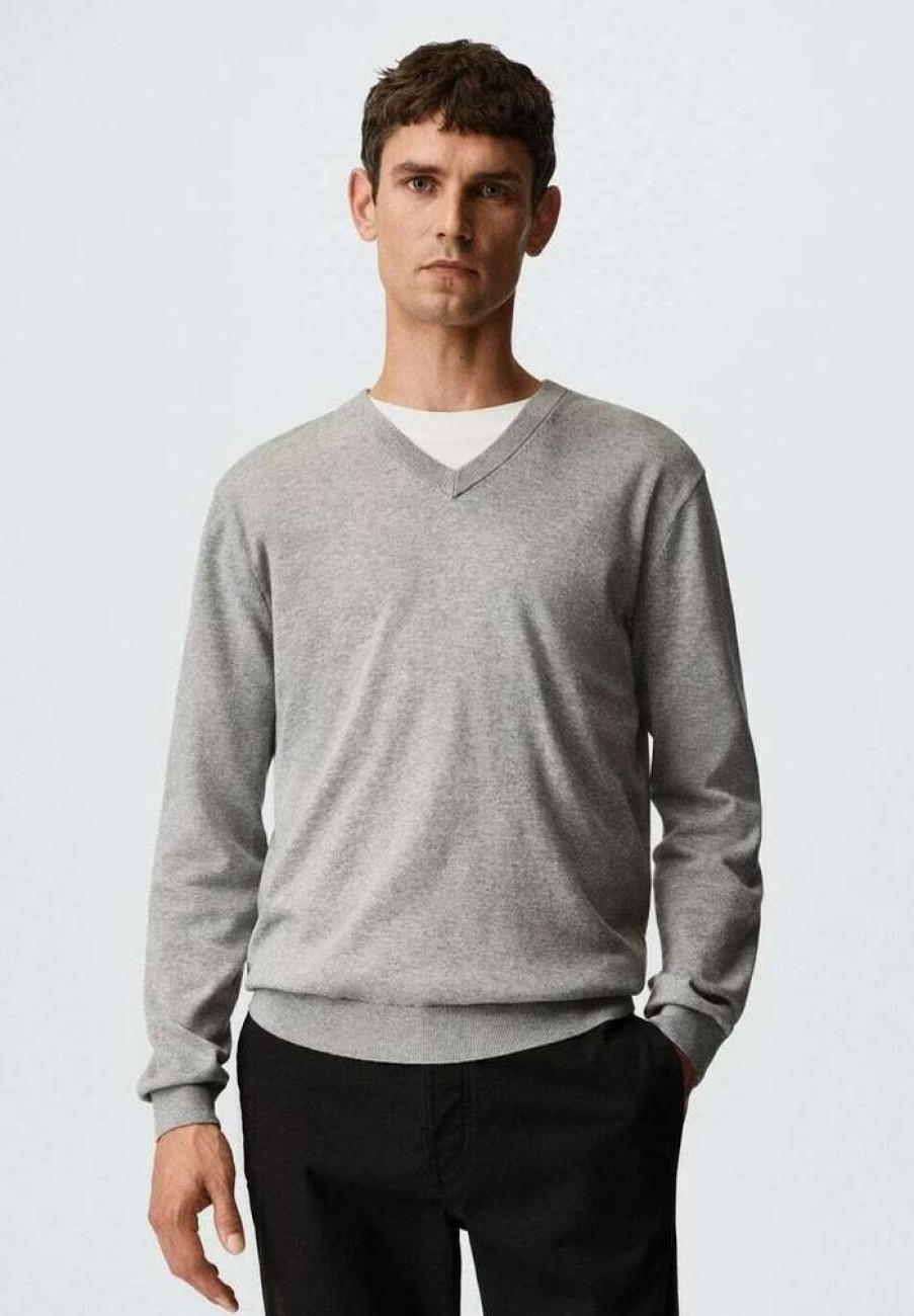 Clothing * | Mango Tenv Jumper Grau