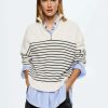 Clothing * | Mango Rizon Jumper Marineblau