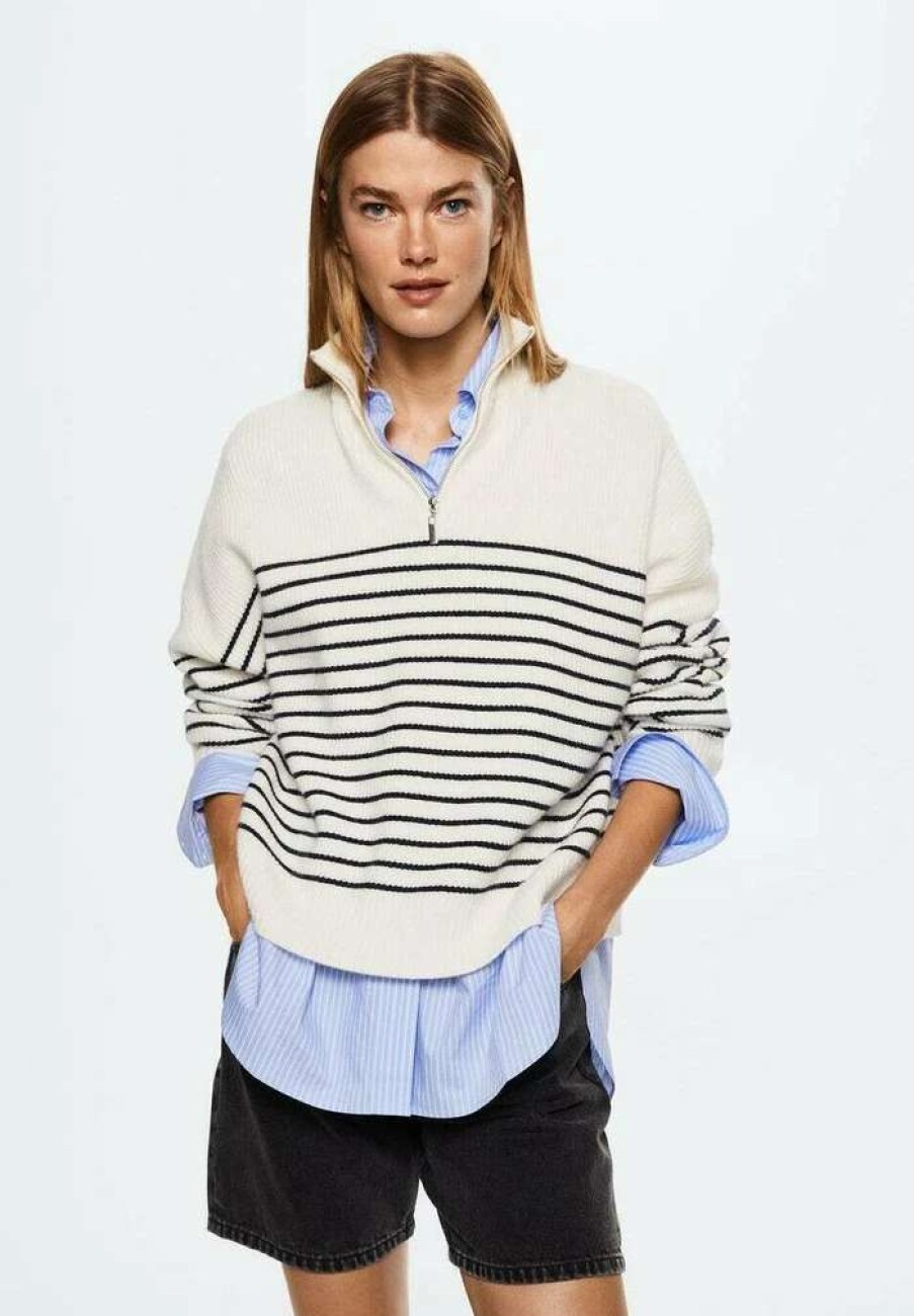 Clothing * | Mango Rizon Jumper Marineblau