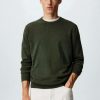 Clothing * | Mango Ten Sweatshirt Khaki