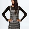 Clothing * | Mango Tatiana Day Dress Silber