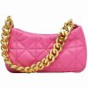 Accessoires * | Mango Chess Handbag Fuchsia