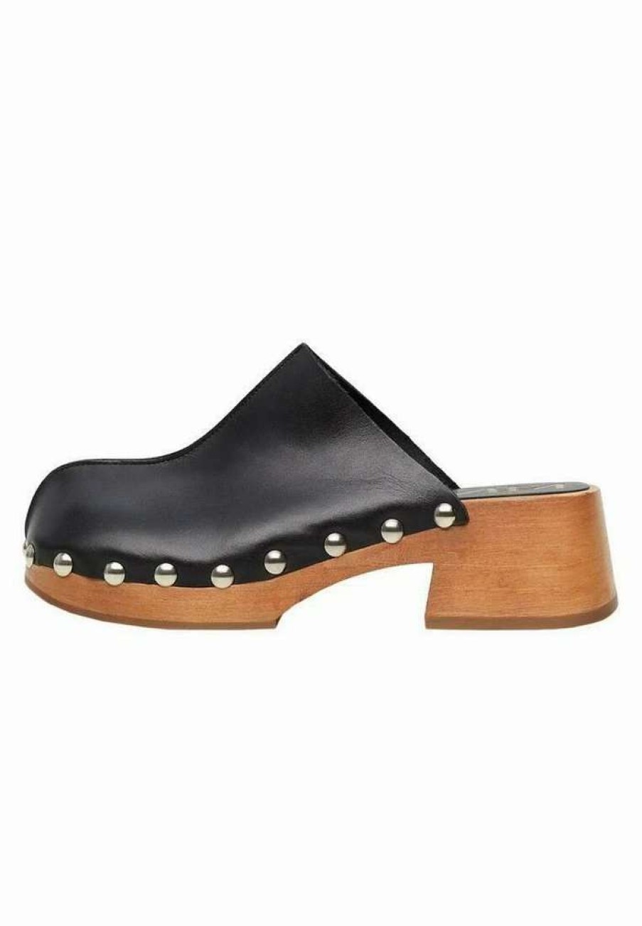 Shoe * | Mango Zue Clogs Black