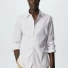 Clothing * | Mango Play Formal Shirt White