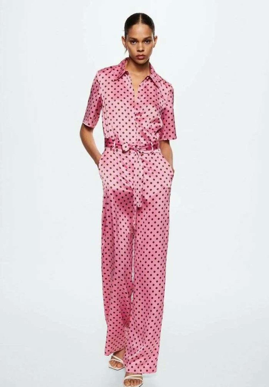 Clothing * | Mango Circus Jumpsuit Rose