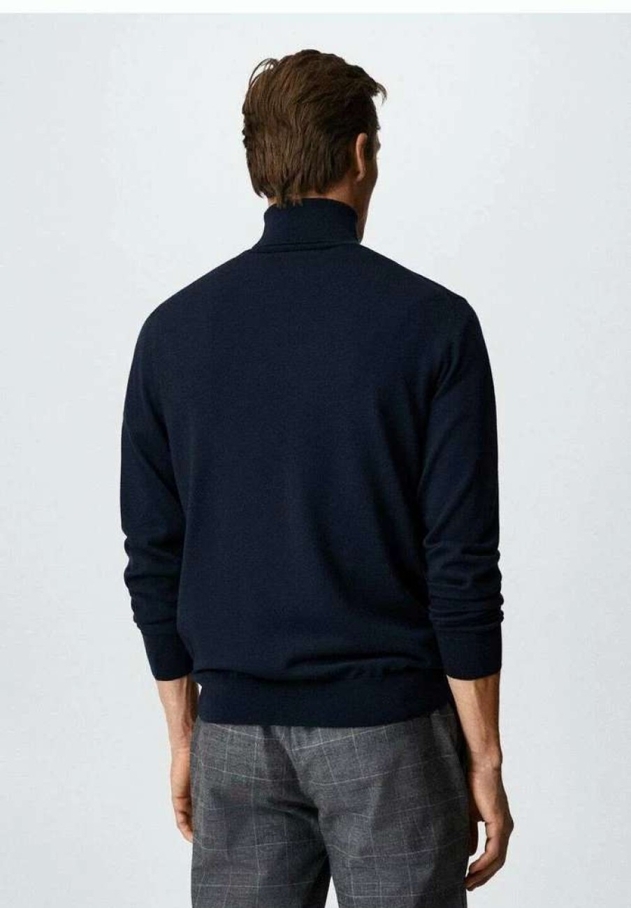 Clothing * | Mango Willyt Jumper Navy