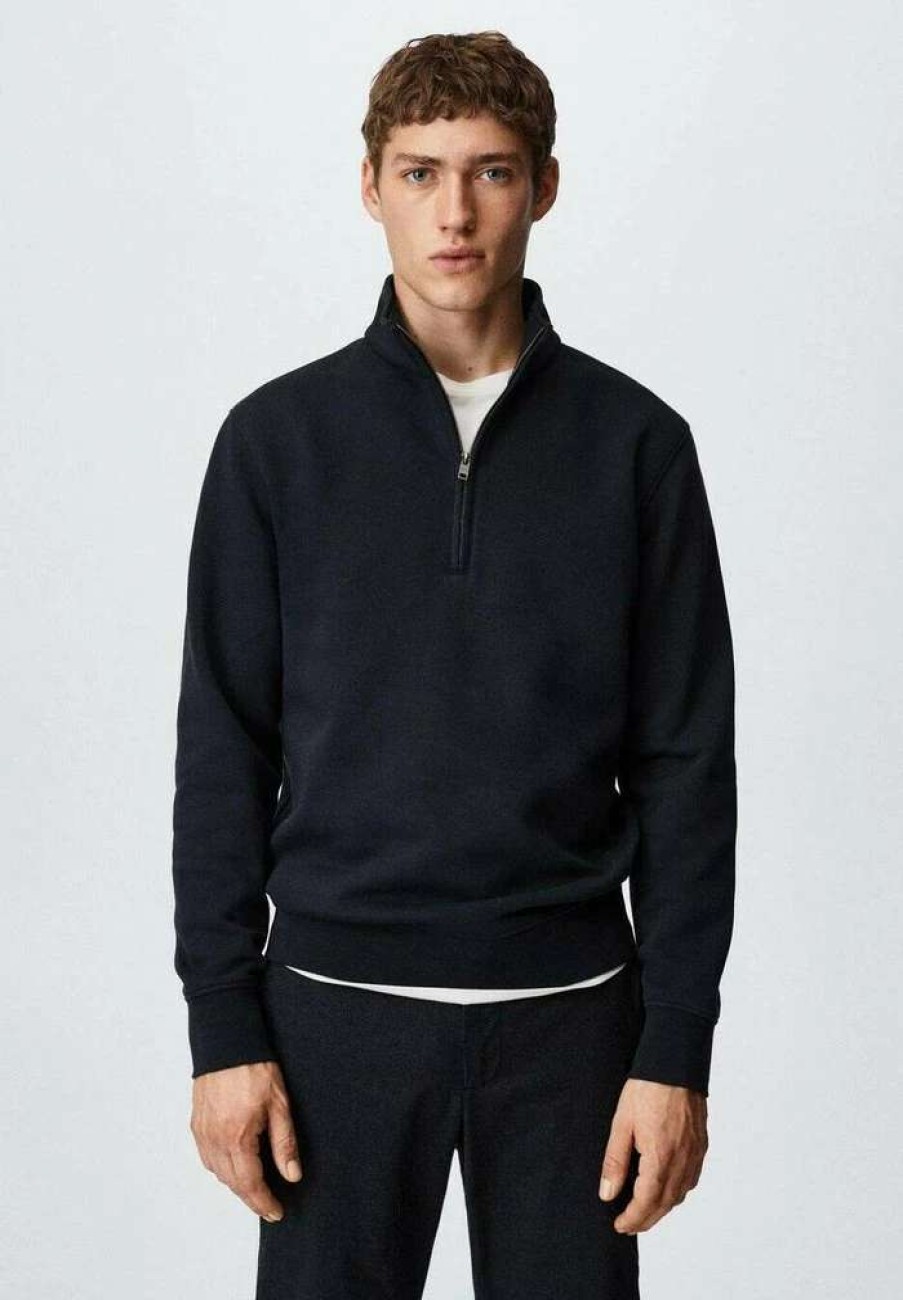 Clothing * | Mango Winny Sweatshirt Dark Navy