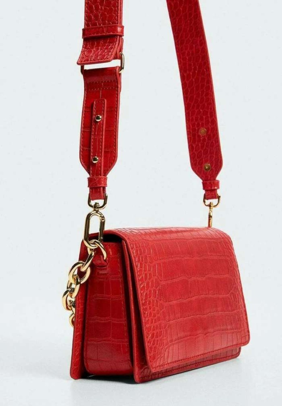 Accessoires * | Mango Maca Handbag Rood