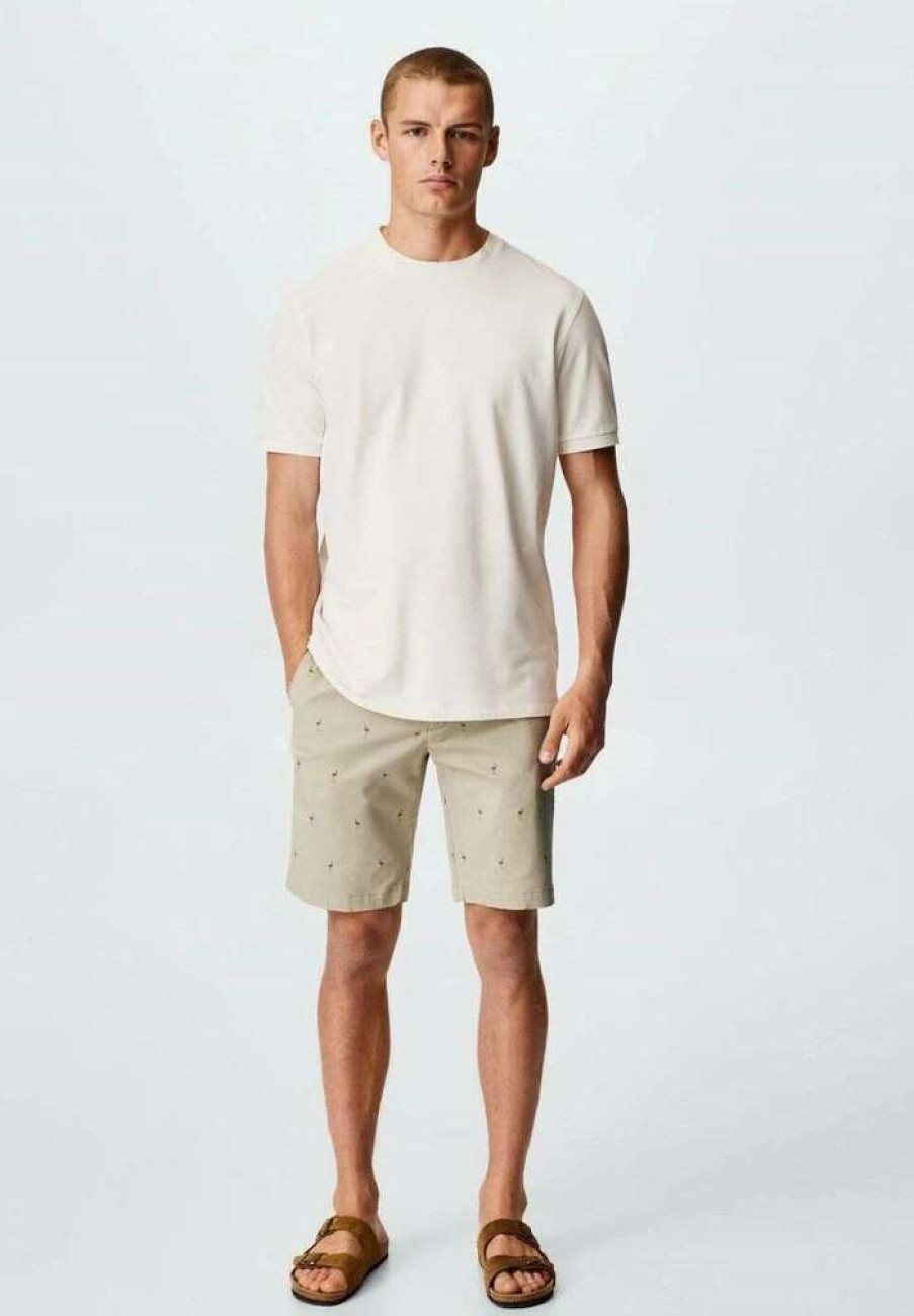 Clothing * | Mango Tinos Shorts Beige