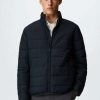 Clothing * | Mango Gorry Winter Jacket Dunkles Marineblau