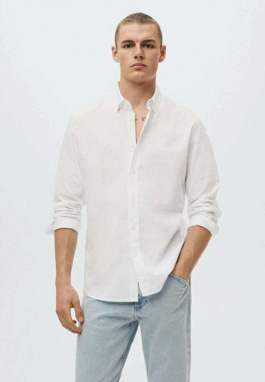 Clothing * | Mango Alamos Shirt Blanc