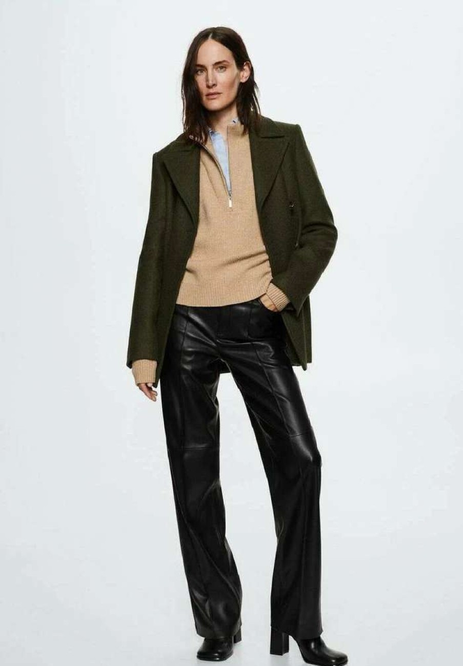 Clothing * | Mango Bombon Blazer Khaki