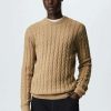 Clothing * | Mango Mars Jumper Medium Brown