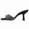 Shoe * | Mango Brilly Heeled Mules Black