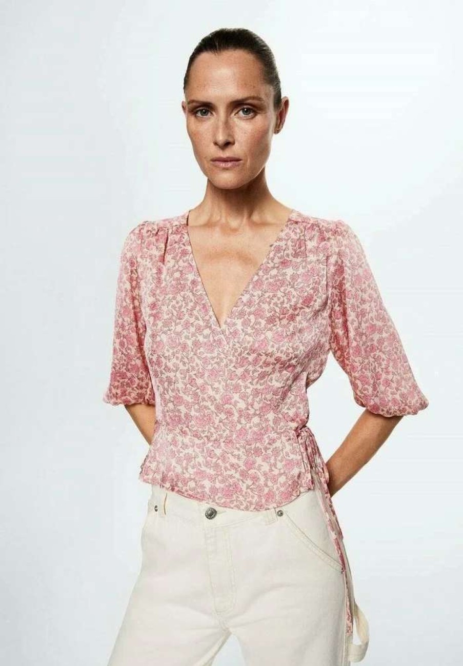 Clothing * | Mango Cruise Blouse Blanc Casse