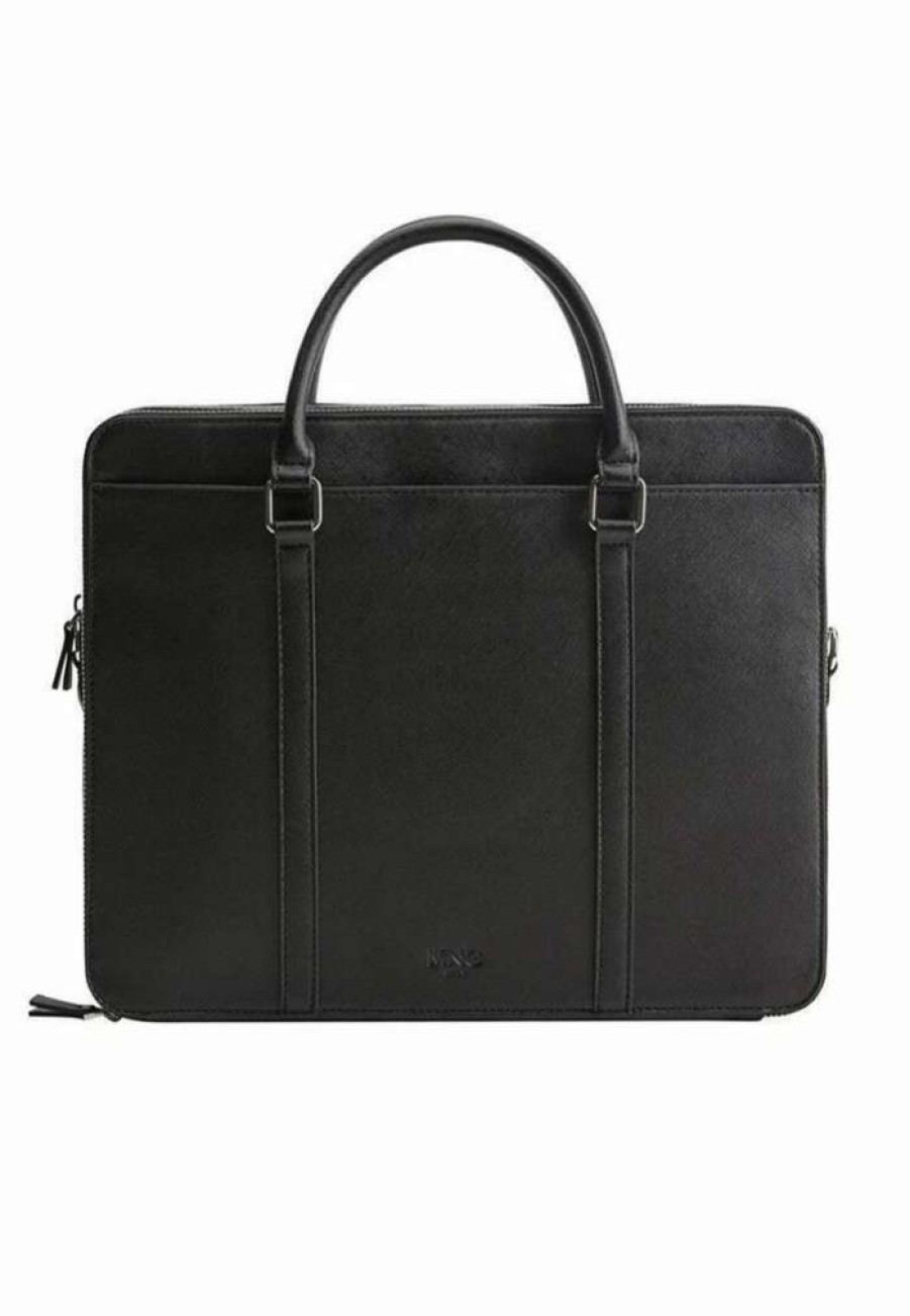 Accessoires * | Mango Newyork Laptop Bag Black