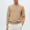 Clothing * | Mango Antigua Jumper Open Beige